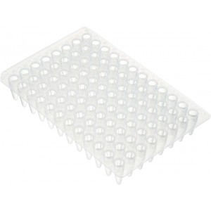 0.2ml PCR 96 well plate, clear, non-skirted